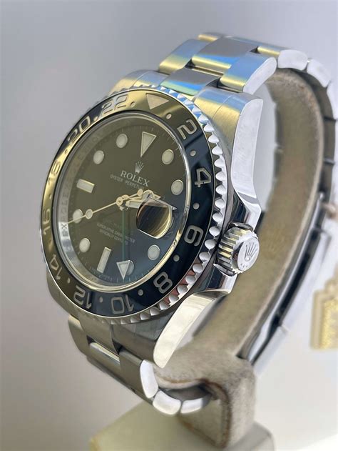 rolex gmt master 2 acciaio prezzo|Acquista Rolex GMT.